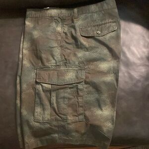 Roundtree & Yorke Casuals Big Man Cargo Shorts Size 48 Inseam 9” 100% Cotton NWT